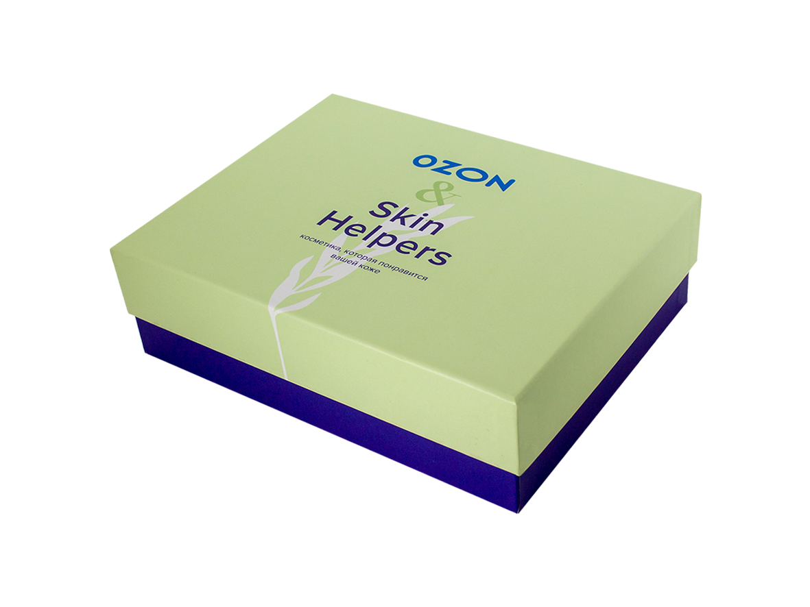 Универсальная кашированная упаковка для косметики Ozon & Skin Helpers